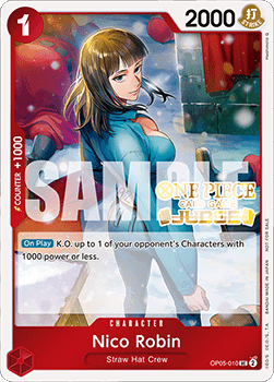 Nico Robin (OP05-010) JDG Uncommon Englisch