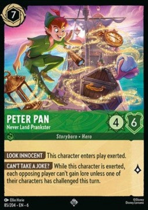 Peter Pan - Never Land Prankster 6AZS-085 Super Rare Englisch