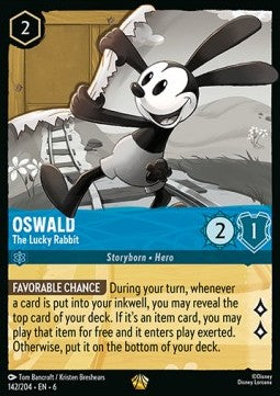 Oswald - The Lucky Rabbit 6AZS-142 Legendary Englisch