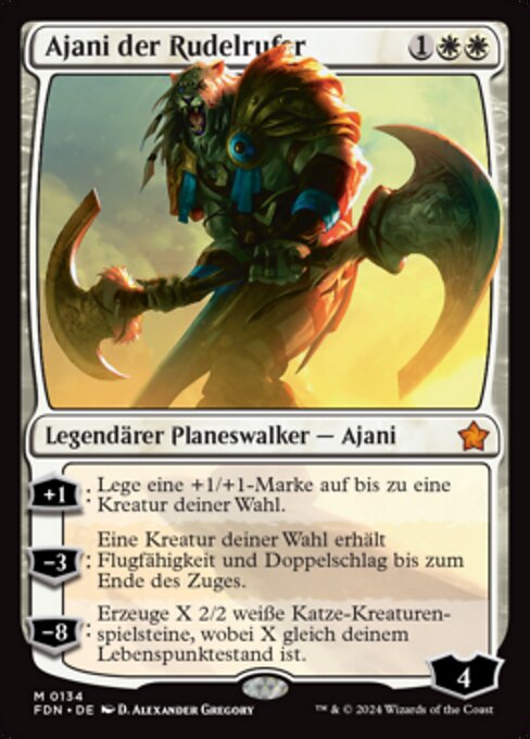 Magic: Ajani, Caller of the Pride