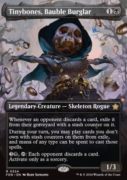 Tinybones, Bauble Burglar (V.1) XFDN-324 Rare Englisch