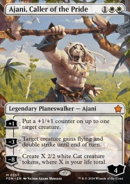 Ajani der Rudelrufer (V.1) XFDN-357 Mythic Deutsch