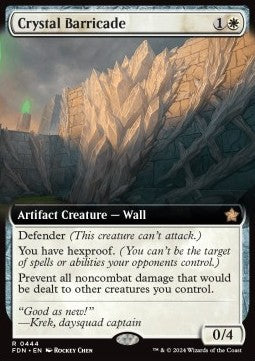 Crystal Barricade (V.3) XFDN-444 Rare Englisch