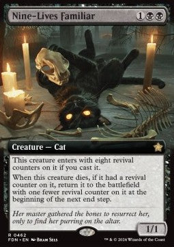 Nine-Lives Familiar (V.3) XFDN-462 Rare Englisch