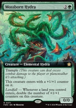 Mossborn Hydra (V.3) XFDN-471 Rare Englisch