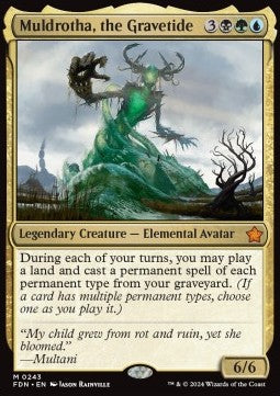 Muldrotha, the Gravetide FDN-243 Mythic Englisch