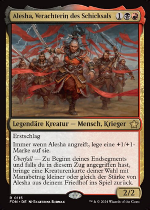 Magic: Alesha, Who Laughs at Fate