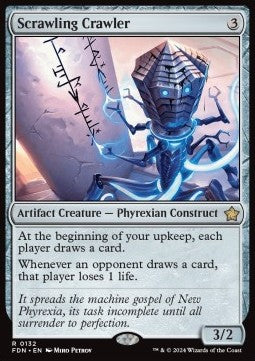 Scrawling Crawler FDN-132 Rare Englisch