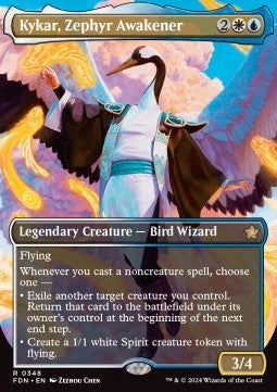 Kykar, Zephyr Awakener (V.1) XFDN-348 Rare Englisch