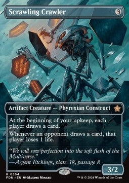 Scrawling Crawler (V.1) XFDN-354 Rare Englisch