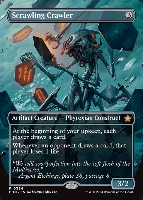 Scrawling Crawler (V.1) XFDN-354 Rare Englisch