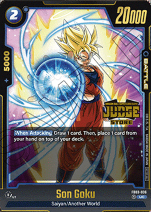 Son Goku (FB03-036) JPFW Uncommon Englisch