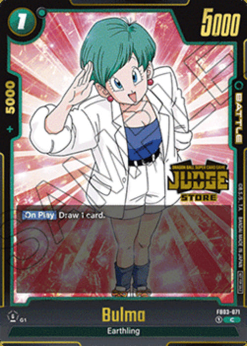 Bulma (FB03-071) JPFW Common Englisch