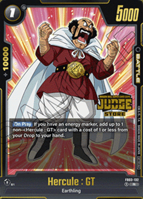 Hercule : GT (FB03-132) JPFW Rare Englisch