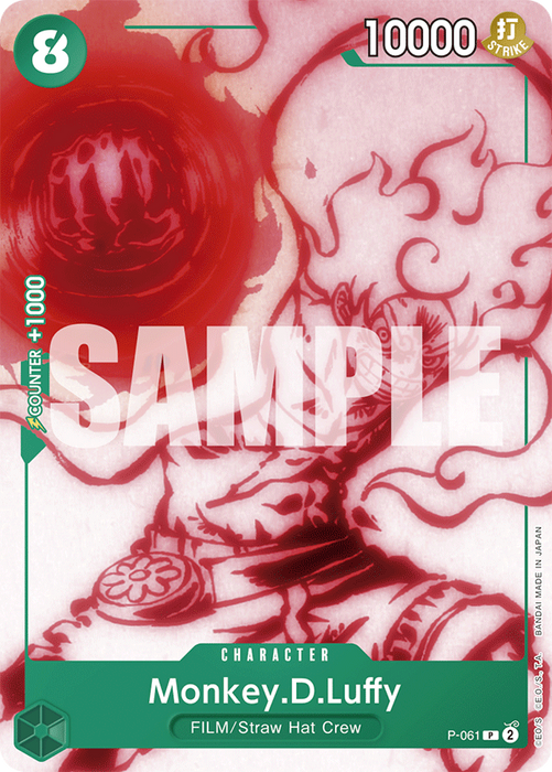 Monkey.D.Luffy (P-061) ST-16 Promo Englisch