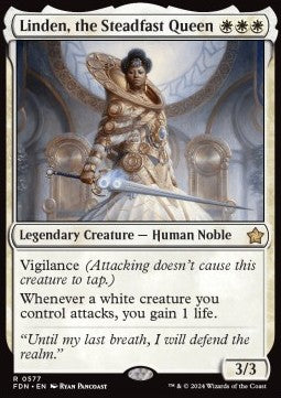 Linden, the Steadfast Queen SFDN-577 Rare Englisch