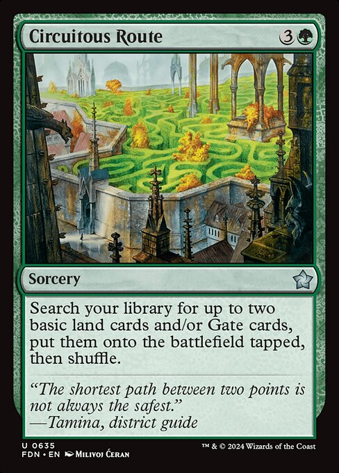 Magic: Circuitous Route