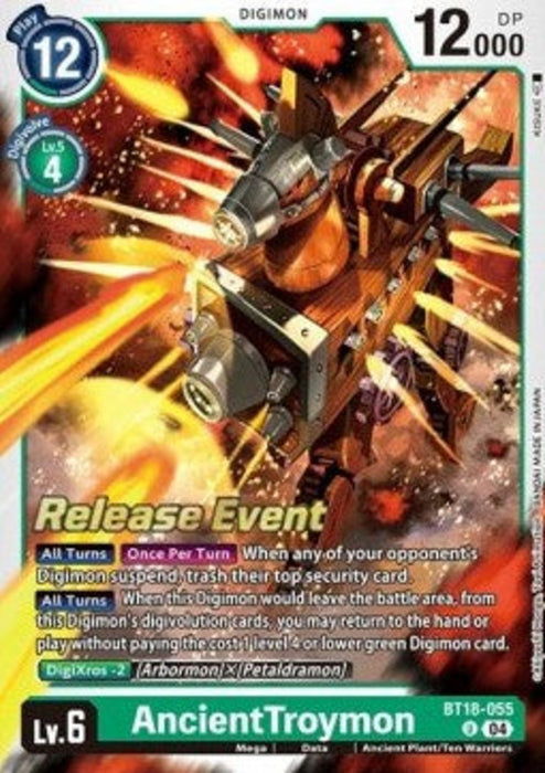 AncientTroymon (BT18-055) SB2.0P Uncommon Englisch