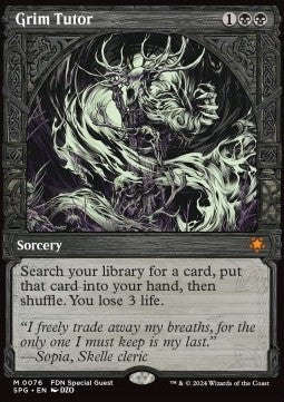 Grim Tutor SPG-76 Mythic Englisch
