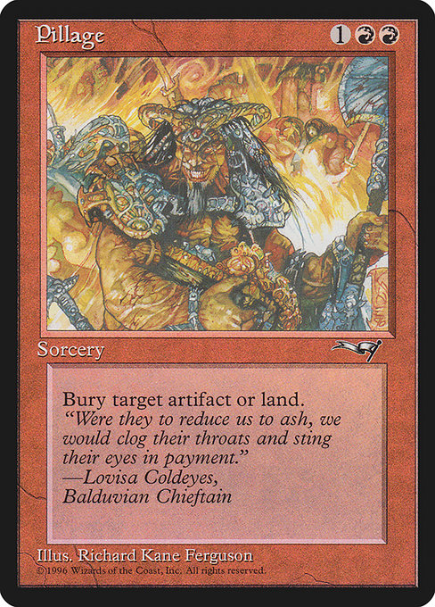 Pillage ALL- Uncommon Englisch