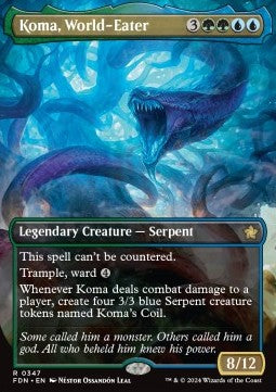 Koma, World-Eater (V.1) XFDN-347 Rare Englisch