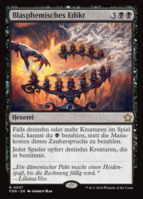 Magic: Blasphemous Edict