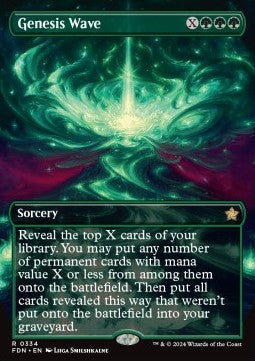 Genesis Wave (V.1) XFDN-334 Rare Englisch