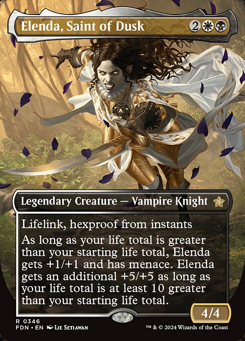 Elenda, Saint of Dusk (V.1) XFDN-346 Rare Englisch