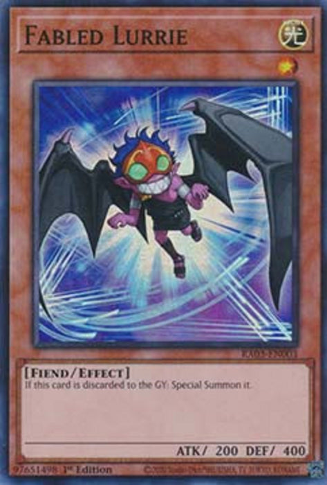Fabled Lurrie (V.1) RA03-EN003 Super Rare Englisch