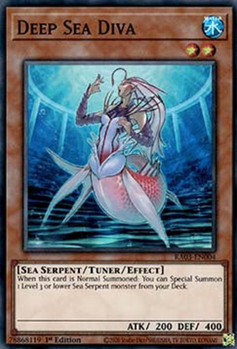 Deep Sea Diva (V.1) RA03-EN004 Super Rare Englisch