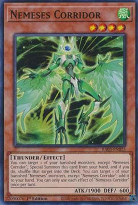 Nemeses Corridor (V.1) RA03-EN025 Super Rare Englisch