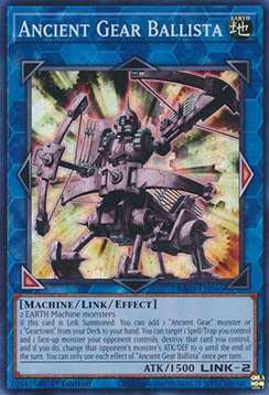 Ancient Gear Ballista (V.1) RA03-EN046 Super Rare Englisch