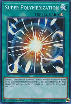 Super Polymerization (V.1) RA03-EN053 Super Rare Englisch