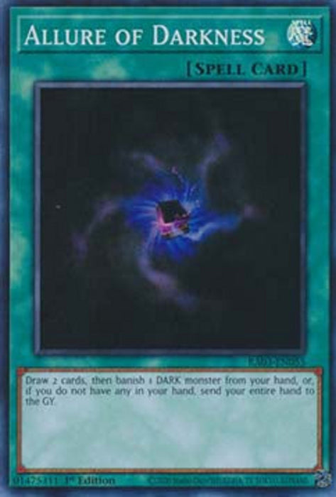 Allure of Darkness (V.1) RA03-EN055 Super Rare Englisch