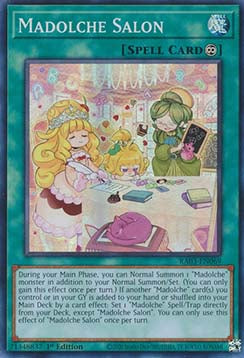 Madolche Salon (V.1) RA03-EN069 Super Rare Englisch