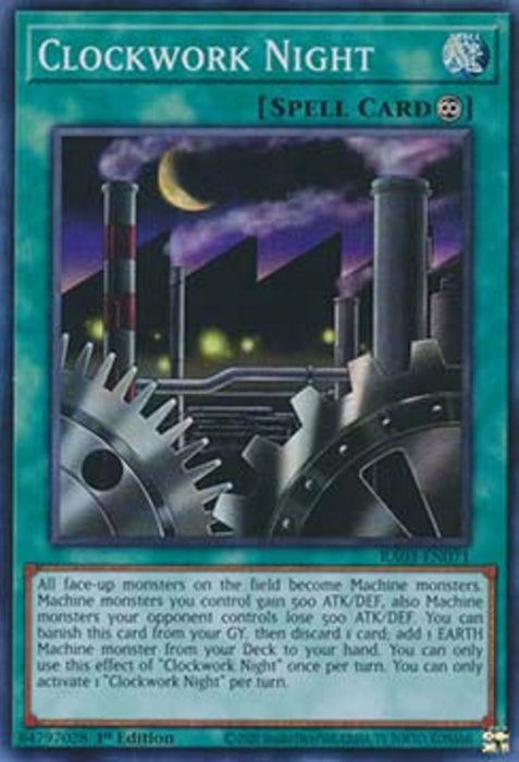 Clockwork Night (V.1) RA03-EN071 Super Rare Englisch