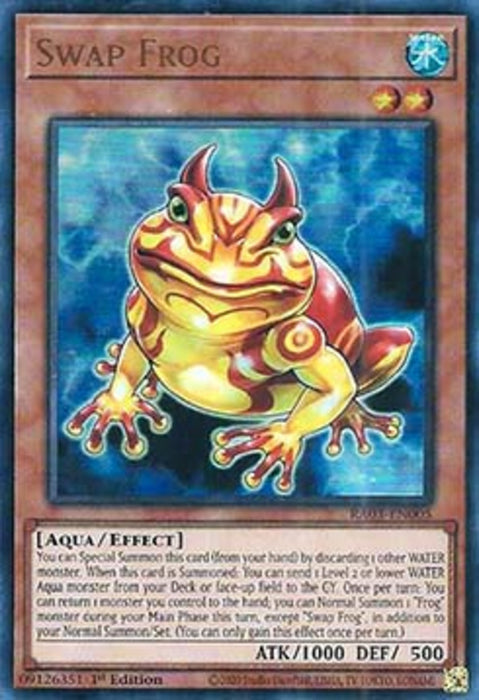 Swap Frog (V.2) RA03-EN005 Ultra Rare Englisch