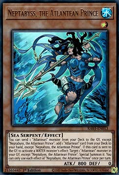 Neptabyss, the Atlantean Prince (V.2) RA03-EN013 Ultra Rare Englisch