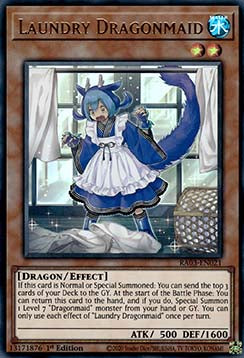 Laundry Dragonmaid (V.2) RA03-EN021 Ultra Rare Englisch