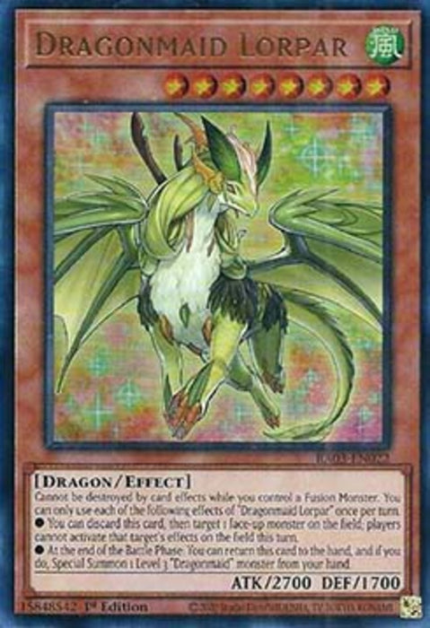 Dragonmaid Lorpar (V.2) RA03-EN022 Ultra Rare Englisch