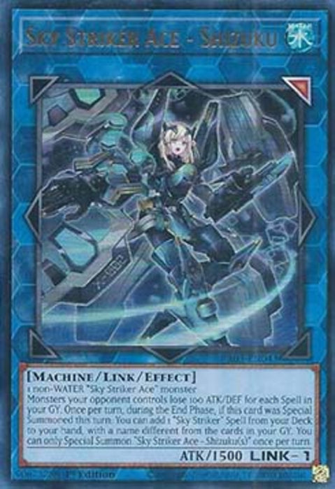 Sky Striker Ace - Shizuku (V.2) RA03-EN043 Ultra Rare Englisch