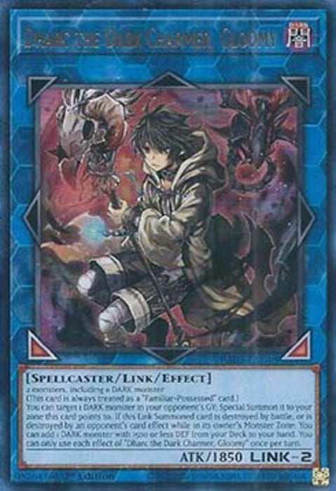 Dharc the Dark Charmer, Gloomy (V.2) RA03-EN048 Ultra Rare Englisch