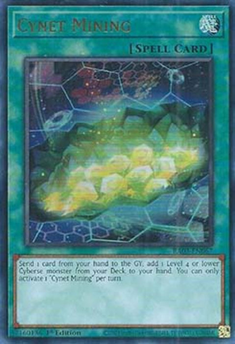 Cynet Mining (V.2) RA03-EN067 Ultra Rare Englisch