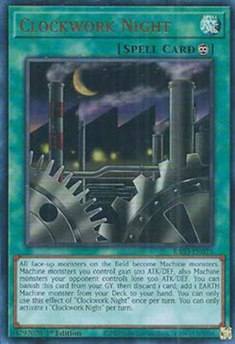 Clockwork Night (V.2) RA03-EN071 Ultra Rare Englisch