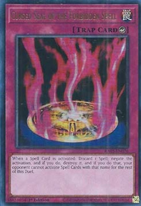 Cursed Seal of the Forbidden Spell (V.2) RA03-EN076 Ultra Rare Englisch