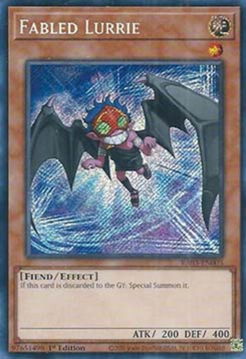 Fabled Lurrie (V.3) RA03-EN003 Secret Rare Englisch