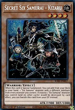 Secret Six Samurai - Kizaru (V.3) RA03-EN017 Secret Rare Englisch