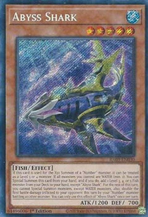 Abyss Shark (V.3) RA03-EN030 Secret Rare Englisch