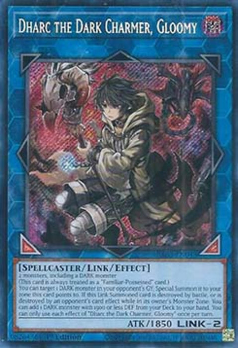 Dharc the Dark Charmer, Gloomy (V.3) RA03-EN048 Secret Rare Englisch