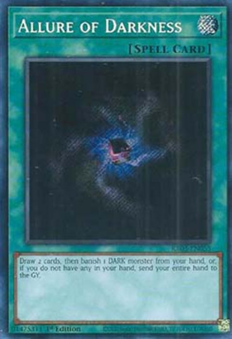 Allure of Darkness (V.3) RA03-EN055 Secret Rare Englisch